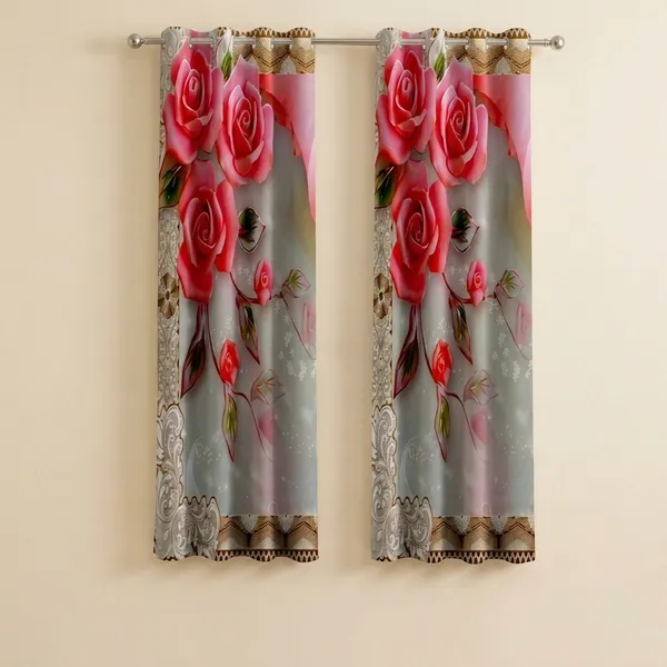 Multicolor_Polycotton_Blackout_Rose_Floral_Print_Eyelet_Curtain