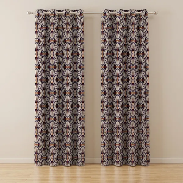 Pack_of_2_Pack_of_2__Multicolor_Polycotton_Modern_Geometric_Print_Eyelet_Door_Curtain
