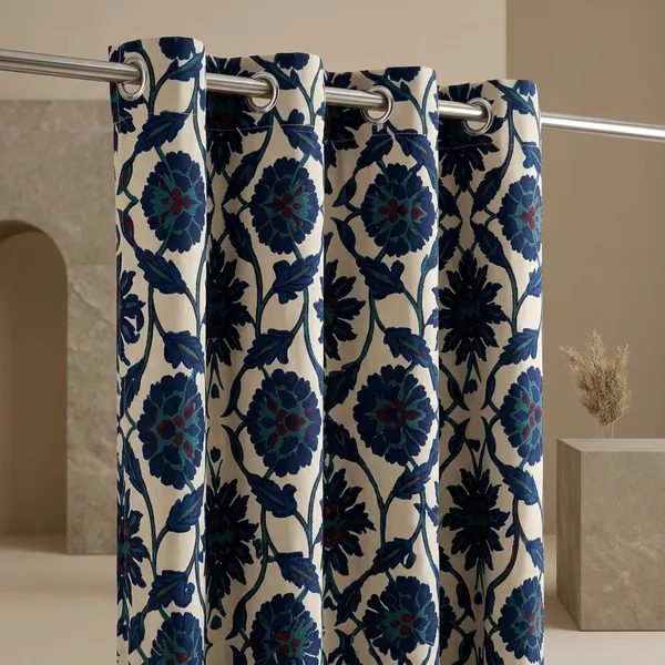Pack_of_2_Pack_of_2__Multicolor_Polycotton_Floral_Print_Eyelet_Door_Curtain