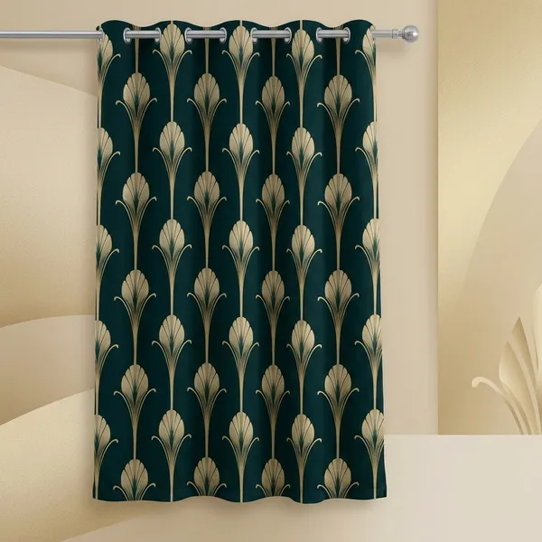 Multicolor_Polycotton_Printed_Eyelet_Door_Curtain