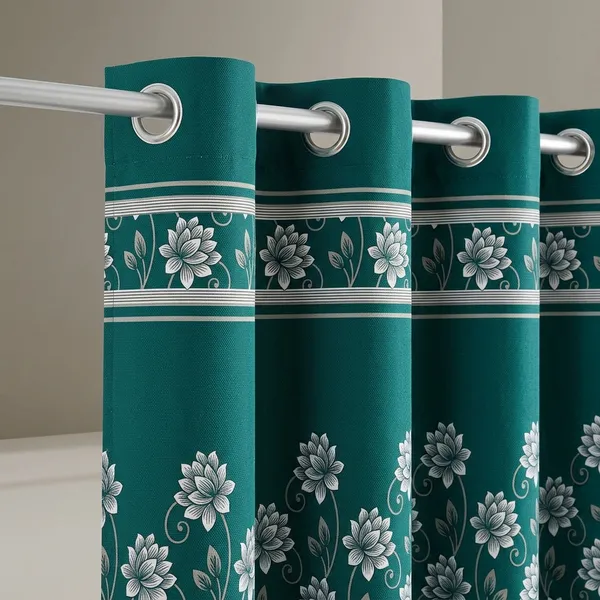 Pack_of_2_Pack_of_2__Multicolor_Polycotton_Modern_Green_Floral_Print_Eyelet_Window_Curtain