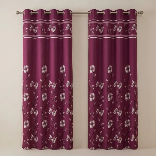 Pack_of_2_Pack_of_2__Multicolor_Polycotton_Modern_Wine_Floral_Print_Eyelet_Window_Curtain