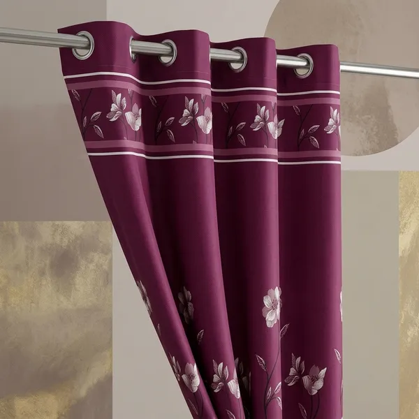 Pack_of_2_Pack_of_2__Multicolor_Polycotton_Modern_Wine_Floral_Print_Eyelet_Window_Curtain