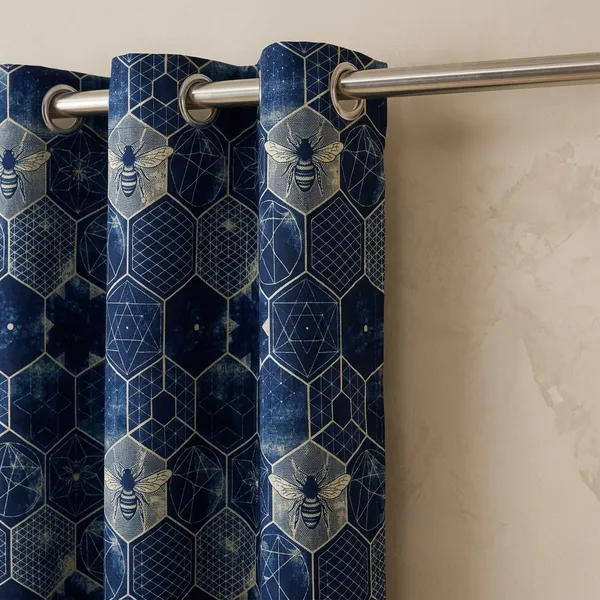 Multicolor_Polycotton_Designer_Printed_Eyelet_Window_Curtain