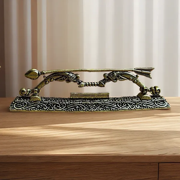 Golden_Finish_Pure_Brass_Ram_Dhanush_Yantra_(4_Inch)