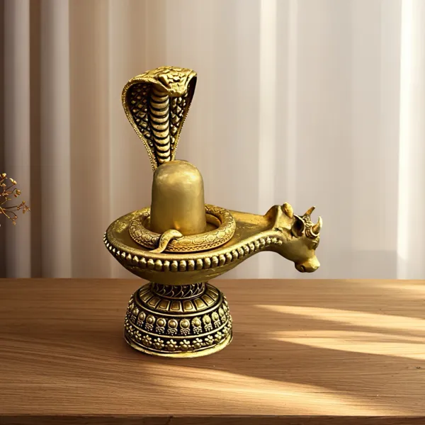 Golden_Finish_Pure_Brass_Shivling_Statue_(2_Inch)