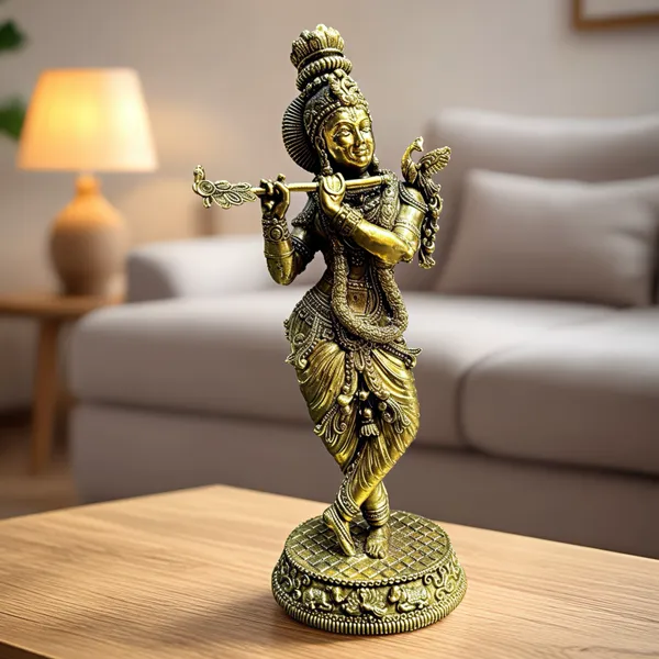 Golden_Finish_Pure_Brass_Krishna_God_Statue_(5_Inch)