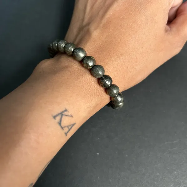 Gold_Finish_Certified_Gemstone_Pyrite_Real_Stone_Bracelet_(8_Inch)