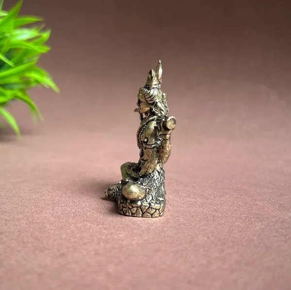 Golden_Finish_Pure_Brass_Shiva_God_Statue_(2_Inch)