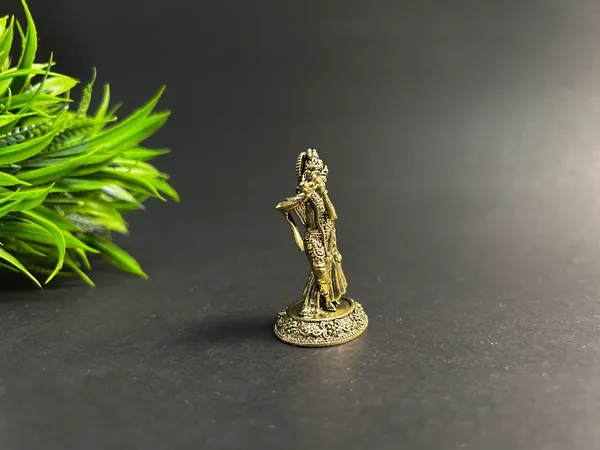 Golden_Brass_Radha_Krishna_Figurine_(2_Inch)