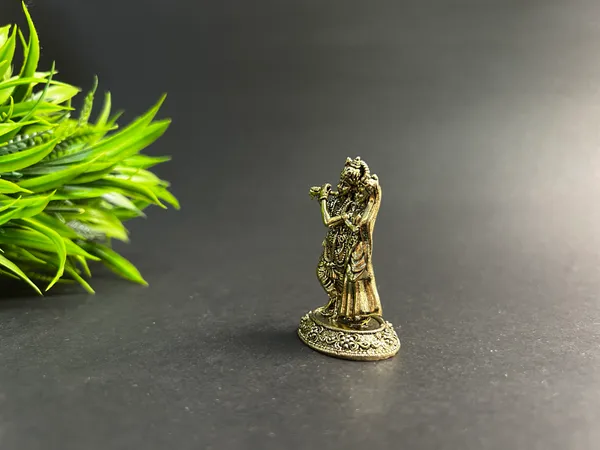 Golden_Brass_Radha_Krishna_Figurine_(2_Inch)