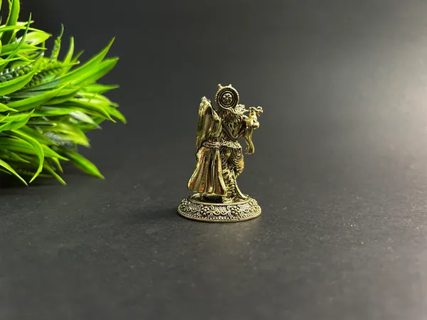 Golden_Brass_Radha_Krishna_Figurine_(2_Inch)