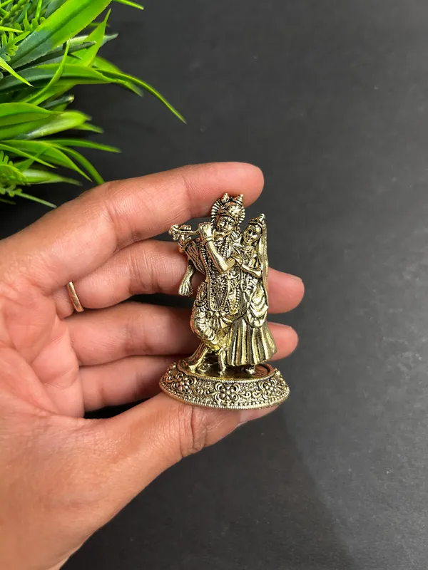 Golden_Brass_Radha_Krishna_Figurine_(2_Inch)