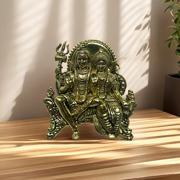Golden_Brass_Shiv_Parvati_Figurine_(1.5_Inch)