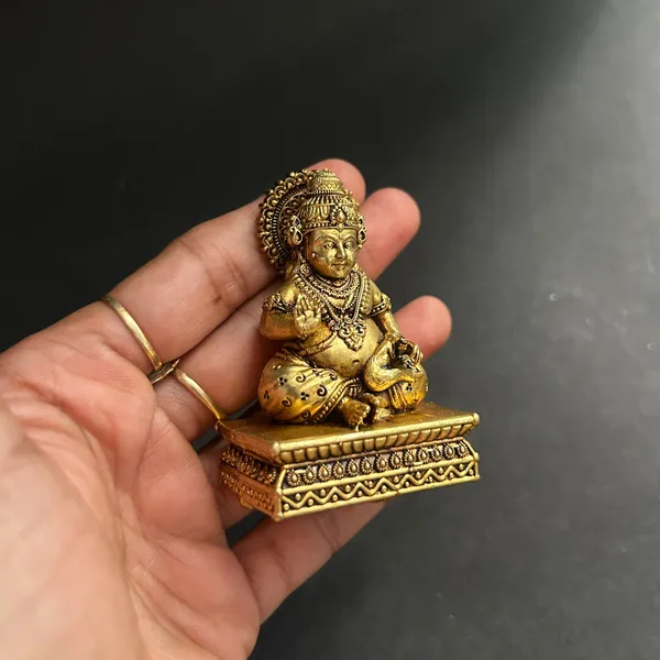 Golden_Finish_Pure_Brass_Dhan_Kuber_God_Statue_(2.5_Inch)