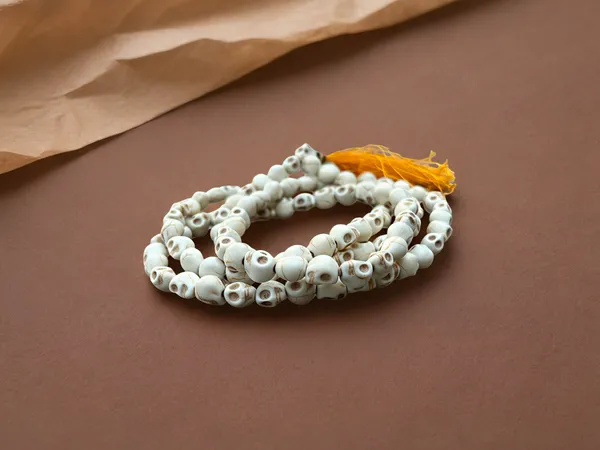 White_Natural_Stone_Beads_Skull_Mala_(108_Bead)