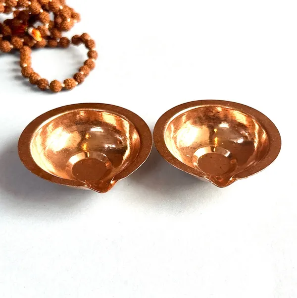 Reddish_Brown_Copper_Pooja_Lamp_(2_Inch)