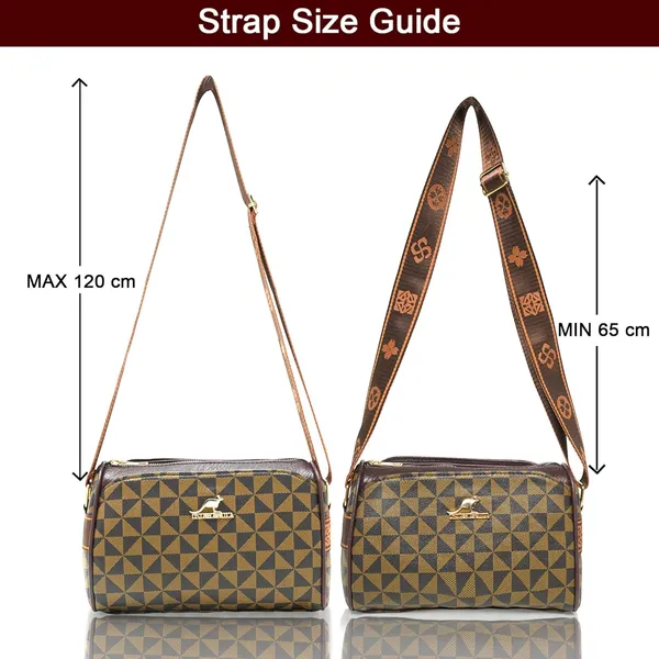 Trangle_Brown_Trendy_Broad_Belt_Monogrammed_Crossbody_Sling_Bag_For_Women