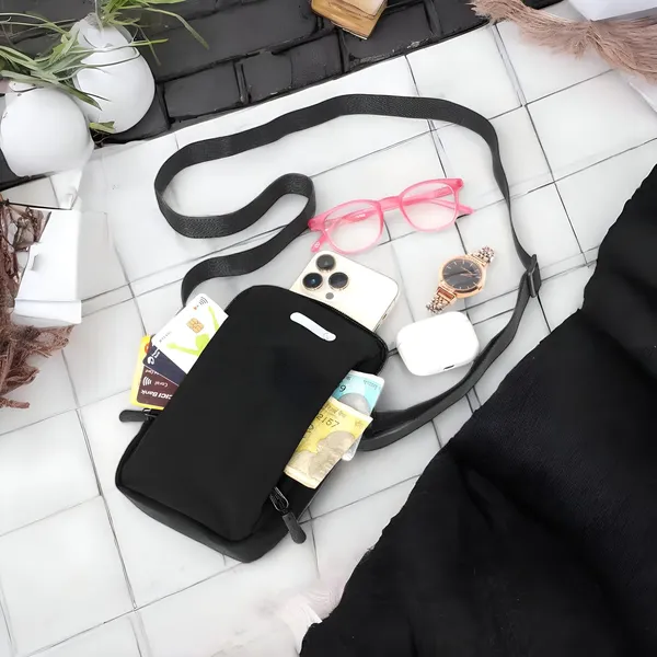 Black_Waterproof_Mobile_Small_Cross_Body_Sling_Bag_Women_&_Girls