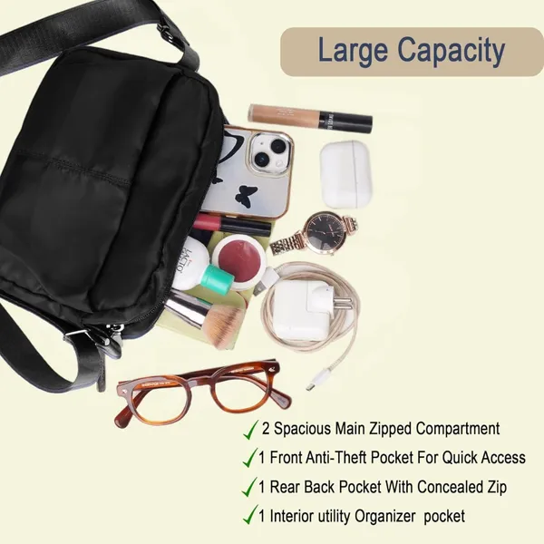 Black_Crossbody_Sling_Waterproof_Shoulder_Messenger_Bag_For_Men_&_Women