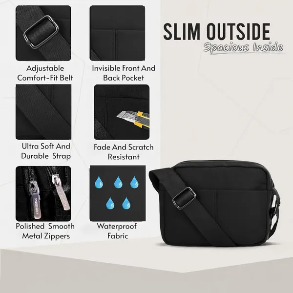Black_Crossbody_Sling_Waterproof_Shoulder_Messenger_Bag_For_Men_&_Women