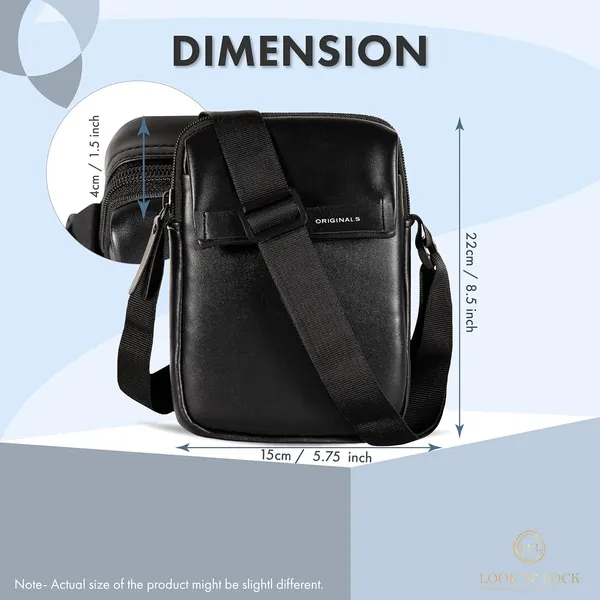 Foam_Black_Waterproof_Mobile_Small_Cross-Body_Sling_Bag_For_Women_&_Girls