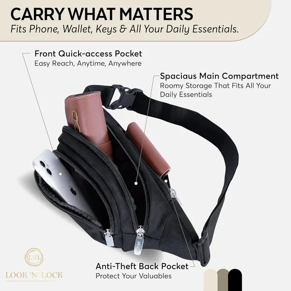 Black_Hypra_Lightweight_Waist_Bag_Waterproof_Fabric_Side_Bag_For_Men_&_Women