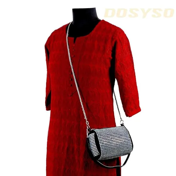 Multicolour_Rhinestone_Crossbody_Chain_Sling_Bag_For_Women
