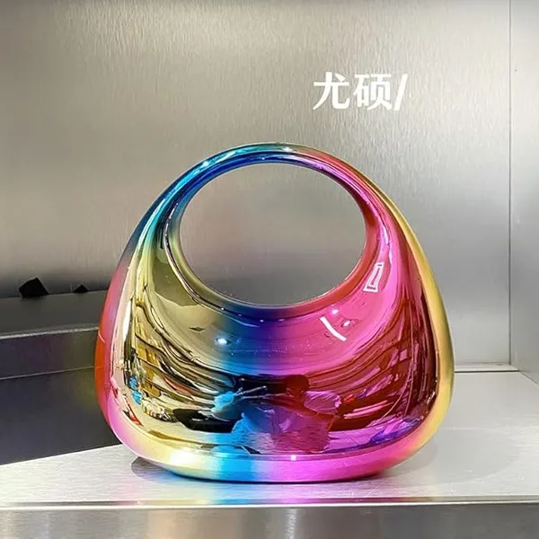 Rainbow_Moon_Clutch_Purse_Acrylic_Evening_Handbag_For_Women