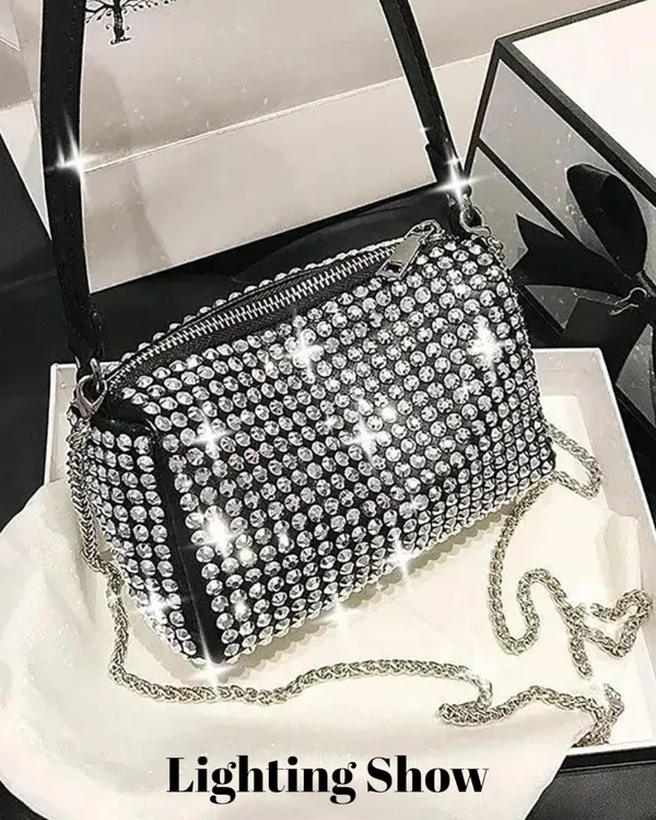 Silver_Rhinestone_Crossbody_Chain_Sling_Bag_For_Women