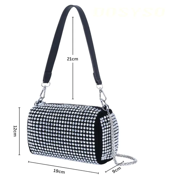 Silver_Rhinestone_Crossbody_Chain_Sling_Bag_For_Women