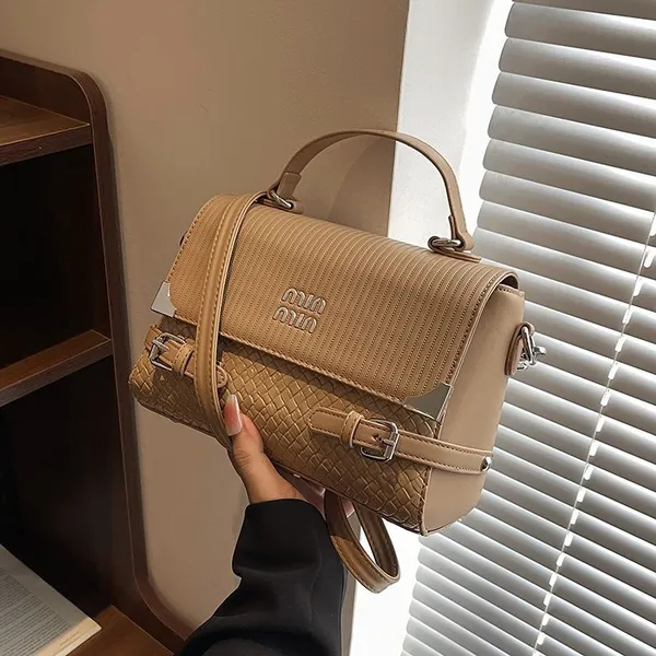 Women’s_Trendy_PU_Leather_Crossbody_Sling_Bag_–_Small_Plaid_Shoulder_Mobile_Bag,_Adjustable_Strap,_Lightweight_Casual_Everyday_Handbag,_Ladies_Designer_Side_Purse
