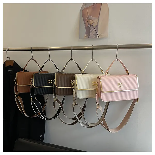 Women’s_Trendy_PU_Leather_Crossbody_Sling_Bag_–_Small_Plaid_Shoulder_Mobile_Bag,_Adjustable_Strap,_Lightweight_Casual_Everyday_Handbag,_Ladies_Designer_Side_Purse