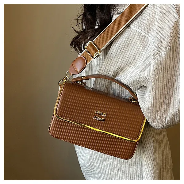 Women’s_Trendy_PU_Leather_Crossbody_Sling_Bag_–_Small_Plaid_Shoulder_Mobile_Bag,_Adjustable_Strap,_Lightweight_Casual_Everyday_Handbag,_Ladies_Designer_Side_Purse