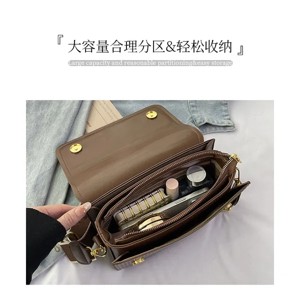 Women’s_Trendy_PU_Leather_Crossbody_Sling_Bag_–_Small_Plaid_Shoulder_Mobile_Bag,_Adjustable_Strap,_Lightweight_Casual_Everyday_Handbag,_Ladies_Designer_Side_Purse