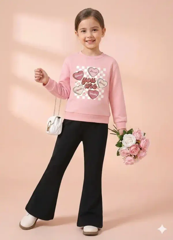 You_Are_T-shirt_And_Plazza_Set_Pink_&_Black