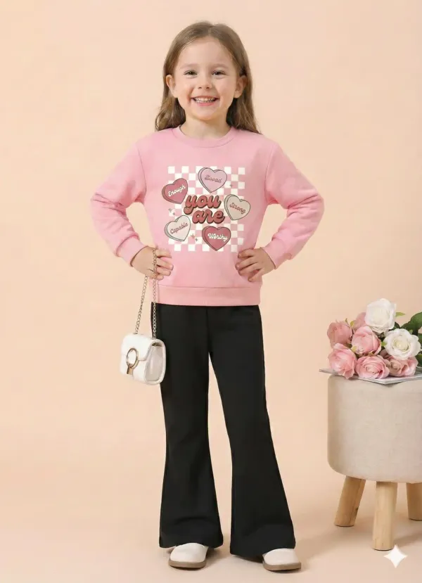 You_Are_T-shirt_And_Plazza_Set_Pink_&_Black