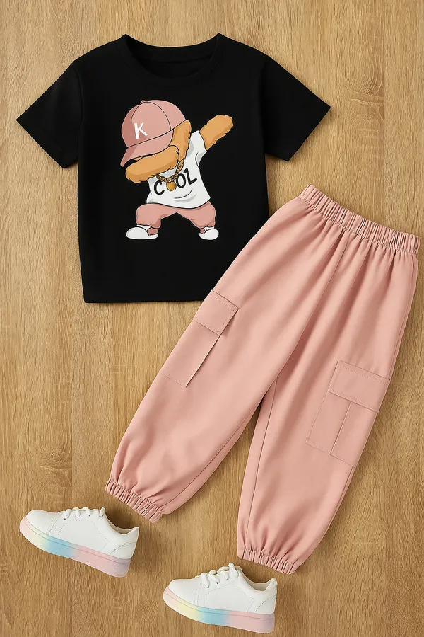 Black_Cool_Panda_T-Shirt_Joggers_Trendy_Top_And_Bottom_Set_For_Girls_&_Boys