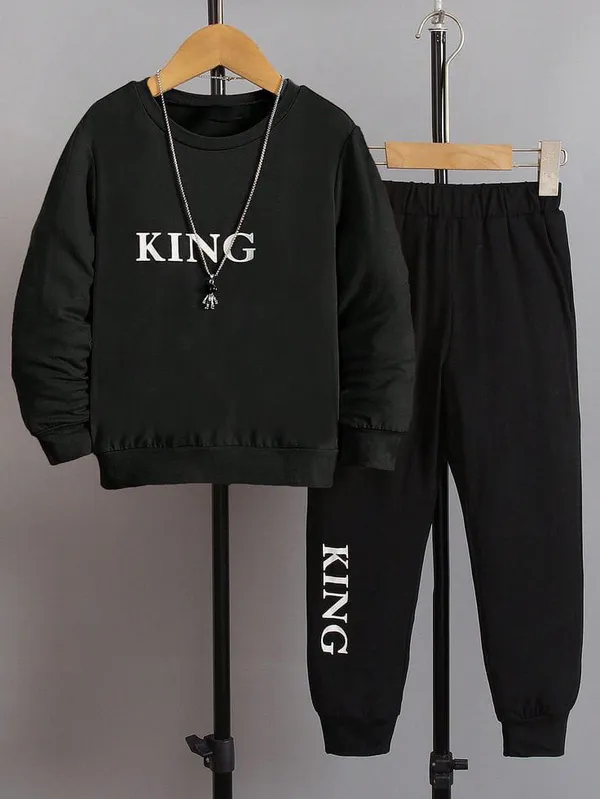 Black_King_T-Shirt_Legis_Trendy_Top_And_Bottom_Set_For_Boys