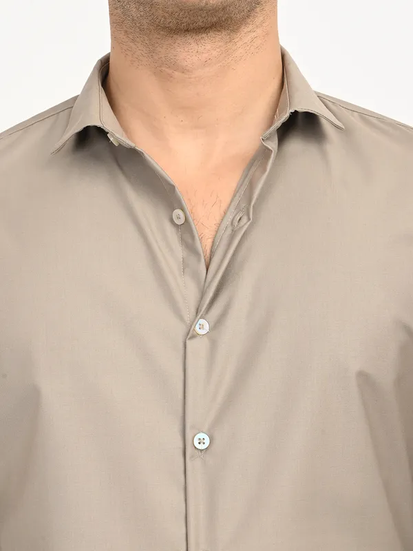 Premium_Cotton_Blend_Solid__Shirt_For_Men