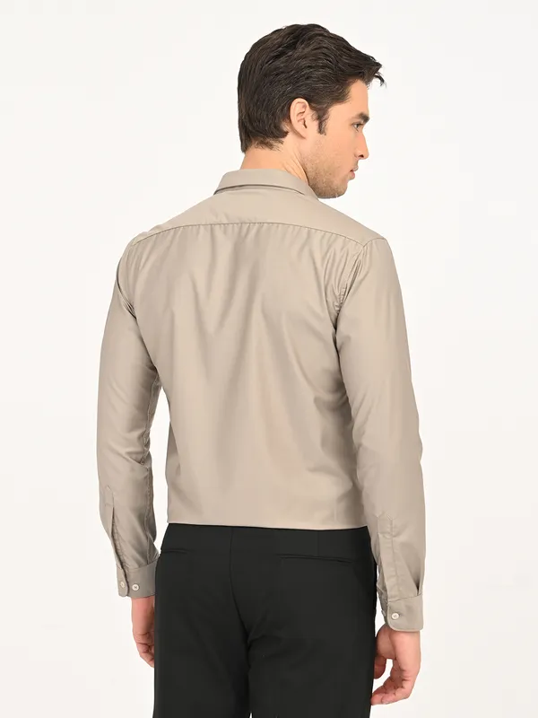 Premium_Cotton_Blend_Solid__Shirt_For_Men