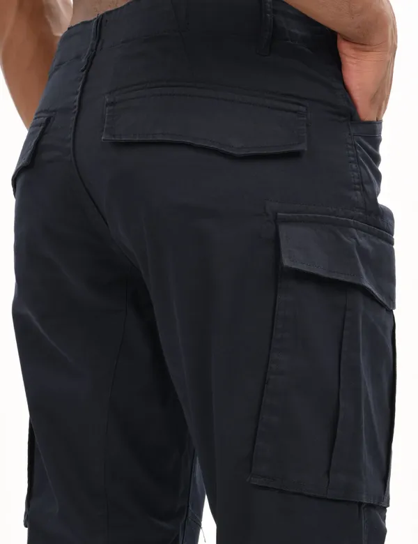 Dark_Blue_Premium_Cotton_Solid_Cargo_For_Men