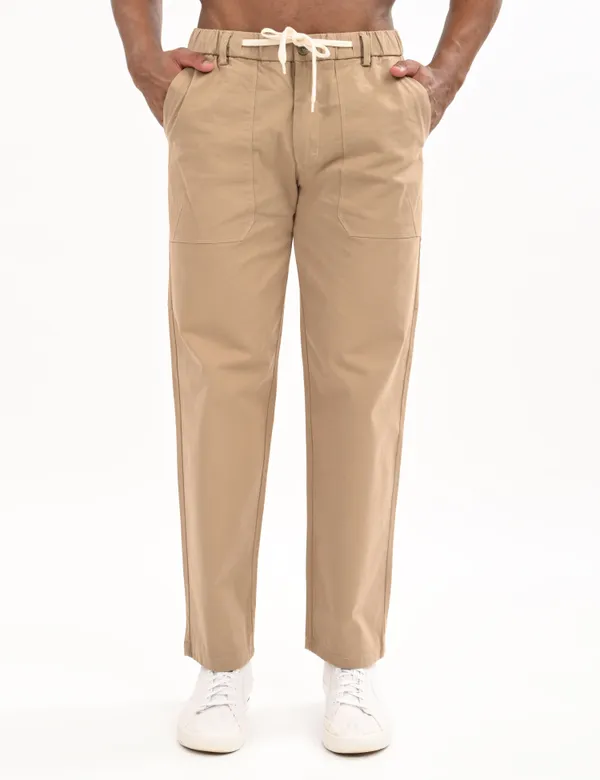 Beige_Premium_Cotton_Solid_Cargo_For_Men