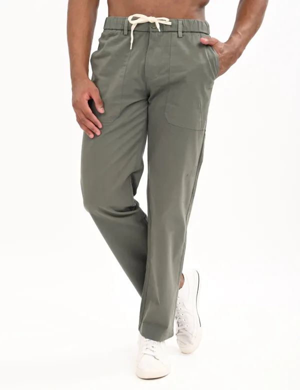 Grey_Premium_Cotton_Solid_Cargo_For_Men