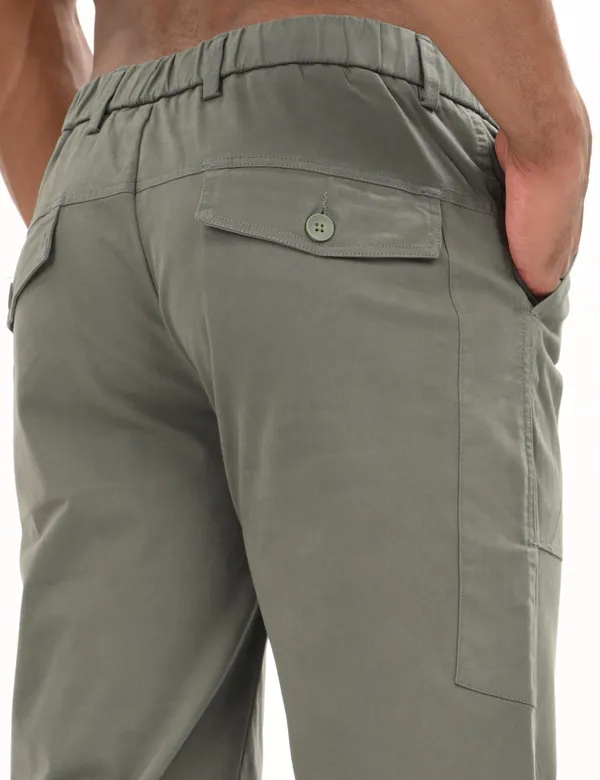 Grey_Premium_Cotton_Solid_Cargo_For_Men