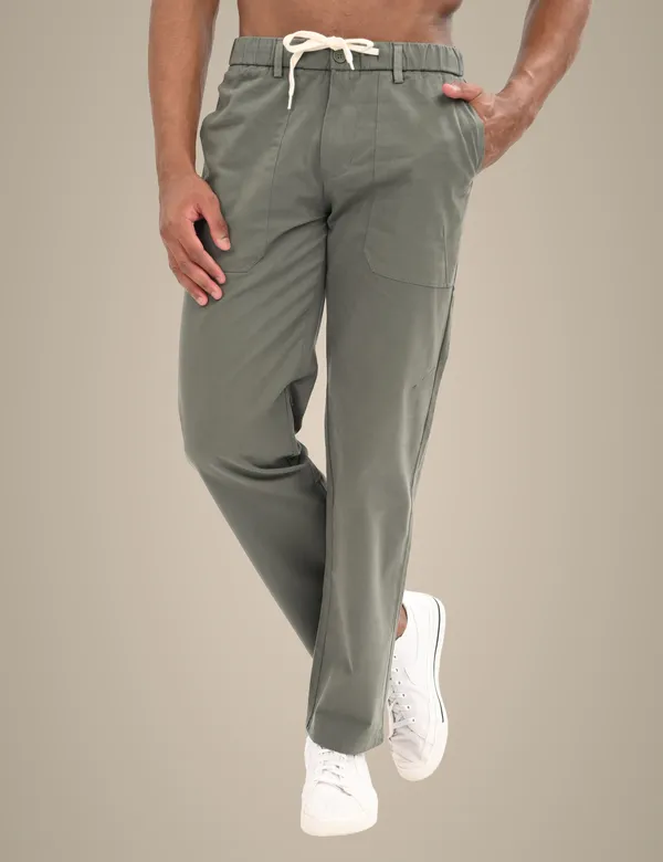 Grey_Premium_Cotton_Solid_Cargo_For_Men