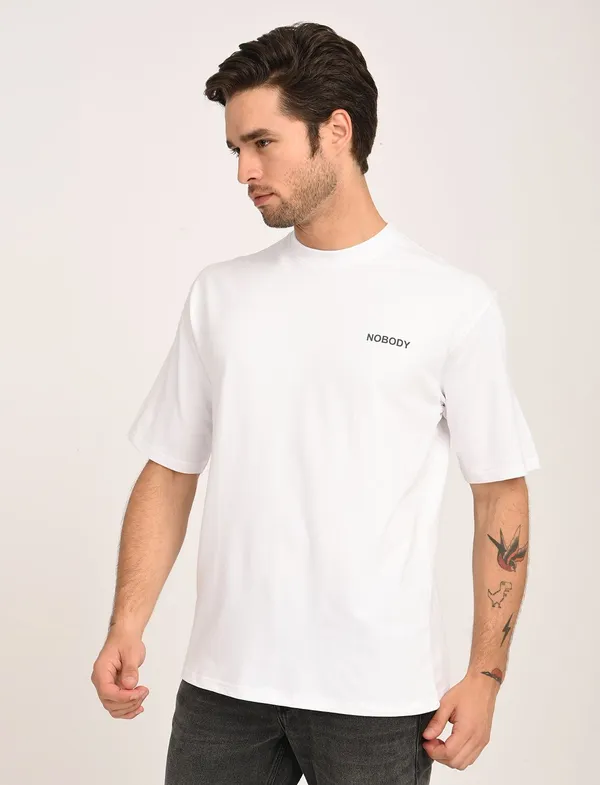 White_Premium_Pure_Cotton_Solid_T-Shirt_For_Men
