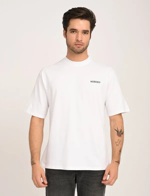 White_Premium_Pure_Cotton_Solid_T-Shirt_For_Men