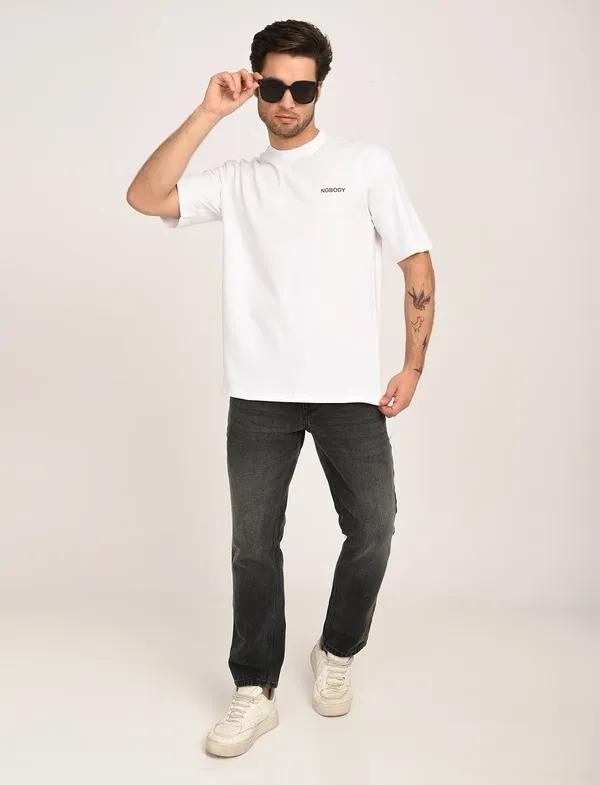 White_Premium_Pure_Cotton_Solid_T-Shirt_For_Men