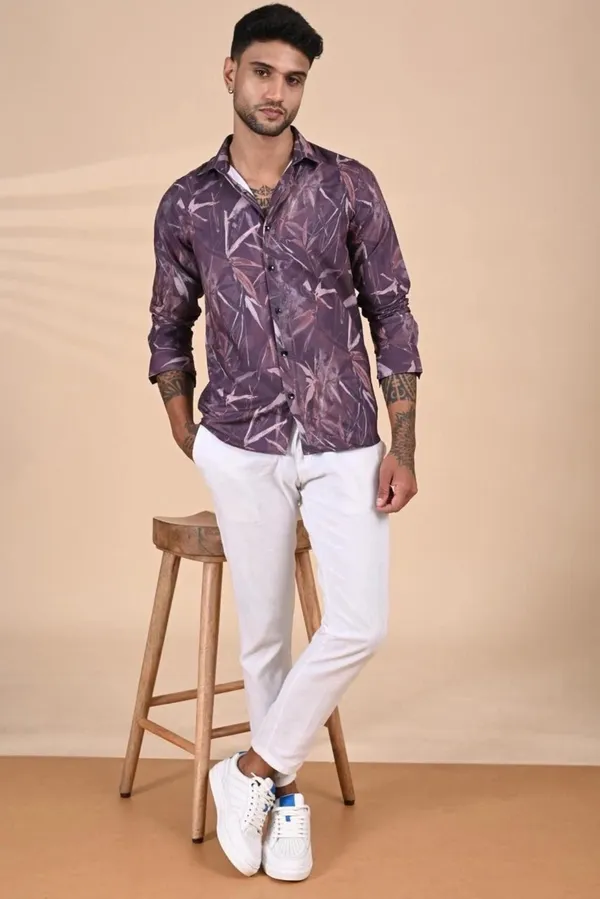 Purple_Premium_Satin_Printed_Shirt_For_Men